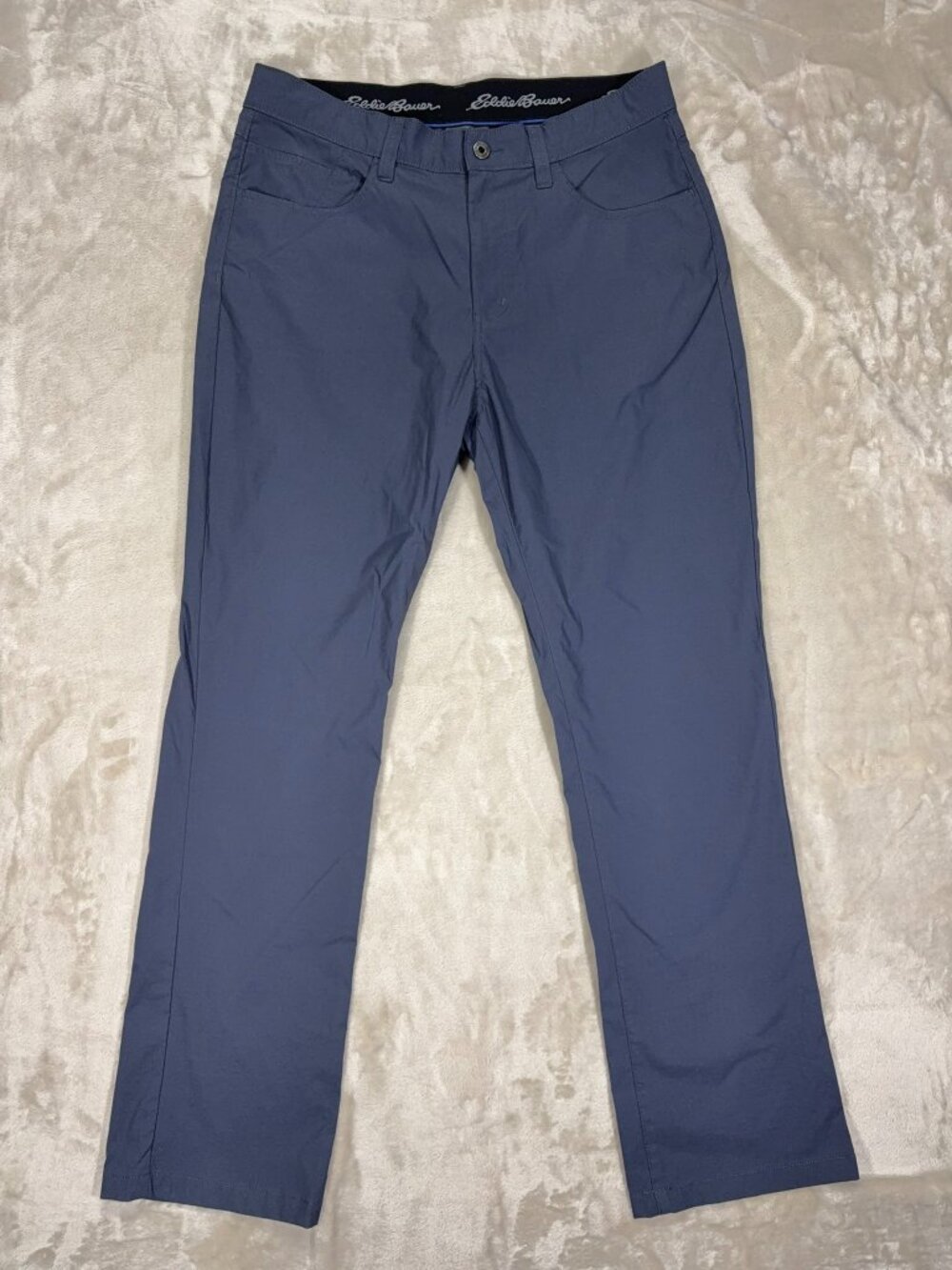 Eddie Bauer Men's Pants Performance Stretch Athletic Hiking Navy - Size 36x32